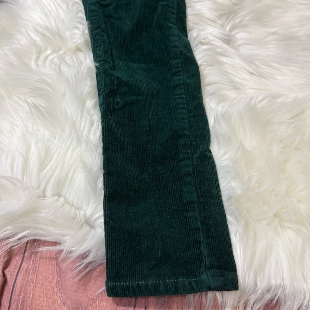 The Children's Place Dark Green Corduroy Kids Pants perfect for Christmas pictur